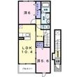 グランシャリオⅡの間取図