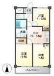 藤パレスの間取図