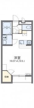 レオパレスKAZUMIの間取図