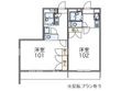写真:レオパレス仙石 2階201の間取図
