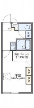 レオパレスＳｗｅｅｔの間取図