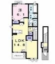 ハーベストⅢの間取図