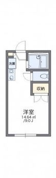 レオパレス那加の間取図