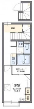 レオパレスRURIAの間取図