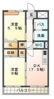 写真：岐阜市北一色２丁目3階の間取図