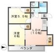 写真：リブステージ岩崎2階の間取図