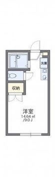 レオパレス那加の間取図