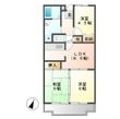 サニーハイツ花みずきの間取図