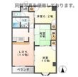 レヂデンスTOUWAの間取図