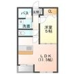 メゾンパラディの間取図