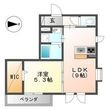 サン・アルティア西川手の間取図