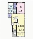 パインフィールドⅡの間取図