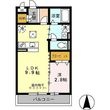 アザレ蘇原Gの間取図