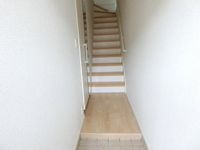 シンプルで使いやすい玄関です