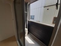 外からの目が気にならないバルコニーで洗濯物が干せます