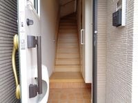 きれいな玄関です