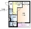 フジパレス加美東の間取図
