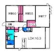 ヴィエン南田辺Ⅱの間取図
