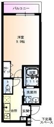 写真:フジパレス針中野Ⅵ番館 1階102の間取図