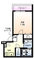 フジパレス針中野Ⅵ番館の間取図