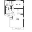 リビングタウンなかもずA棟の間取図