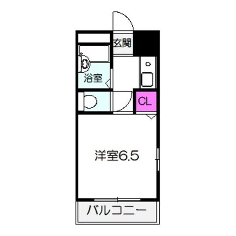 拡大写真:メゾン苅田 3階302の間取り