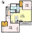 エトワールKの間取図