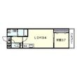 GRAND STEADY西田辺の間取図