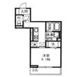 VILLA北花田D-roomの間取図