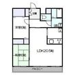 サンライフ上住吉の間取図