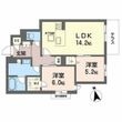 シャーメゾン ルミエール西田辺の間取図