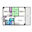 レグルス北池の間取図