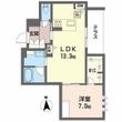 写真:メゾンブランカあびこ南 1階101の間取図