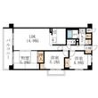 OC RESIDENCE R HMAGUCHIの間取図