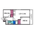 プランドール北花田の間取図