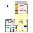 fleur長居2丁目の間取図