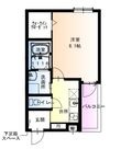 フジパレス今川公園東Ⅱ番館の間取図