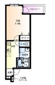 フジパレス今川公園東Ⅱ番館の間取図