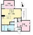 仮)エスポワレジデンスの間取図
