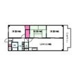 ヴィラスリースター住之江の間取図