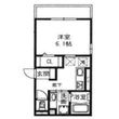 VILLA北花田D-roomの間取図