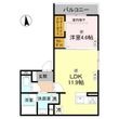 fleur長居2丁目の間取図