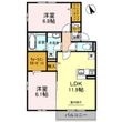 セジュールSOの間取図