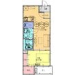 F+style高見の里2号館の間取図