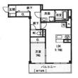 パーシモン中もずの間取図