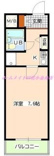 ライオンズマンション東村山第3の間取図