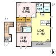 レセア花小金井の間取図