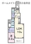 ピースフルⅢの間取図