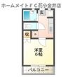ハイツアデガワの間取図