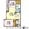 Asset-Court八坂の間取図